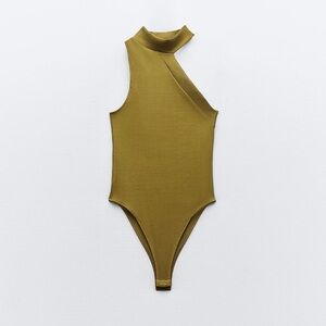 🩷ZARA ASYMMETRIC CUT OUT BODYSUIT